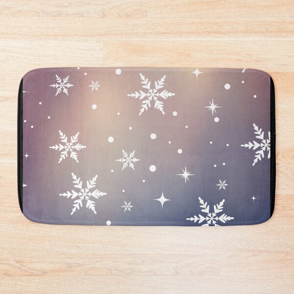 Item preview, Snowflakes Winter Pattern blue Mask Snow designed and sold by teeseeds.