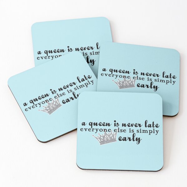 Item preview, A queen is never late  designed and sold by raychelerin.