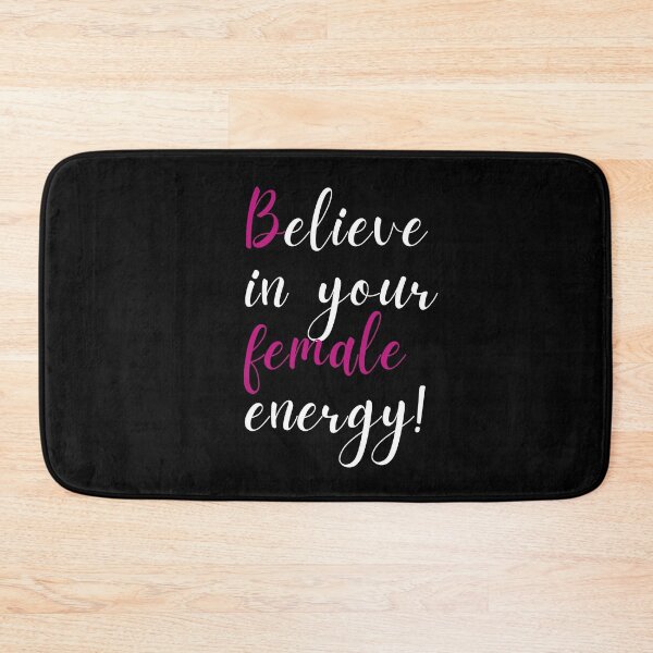 Item preview, Believe In You Female Energy pink text design  designed and sold by milkasweet.