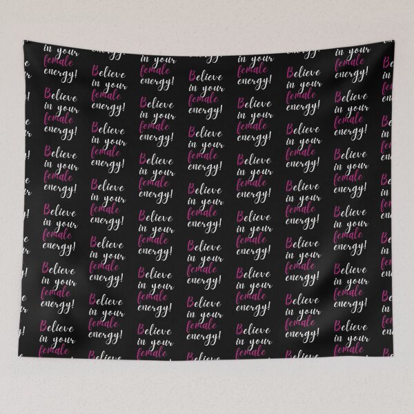 Item preview, Believe In You Female Energy pink text design  designed and sold by milkasweet.