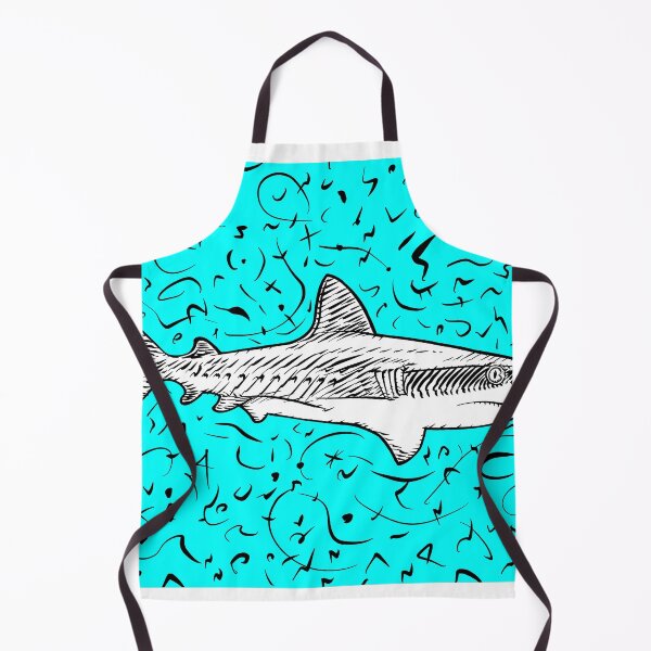 Item preview, SHARK ink and acrylic portrait designed and sold by lautir.