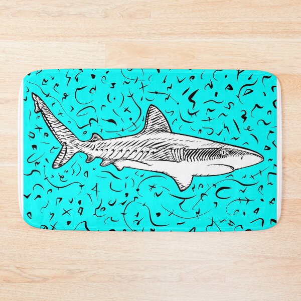 Item preview, SHARK ink and acrylic portrait designed and sold by lautir.