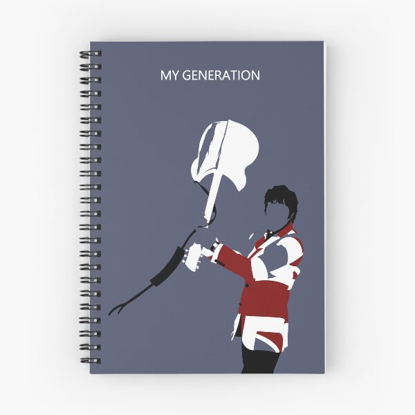 Item preview, Townshend smashing guitar minimalist art designed and sold by YouNeedKitch.