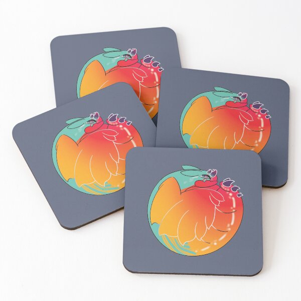 Item preview, Curled Dragon Sunset over Water designed and sold by Platinumfrog.