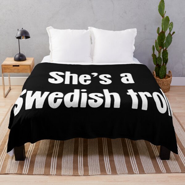 Item preview, She's A Swedish Troll designed and sold by Good-Looking Corpse.