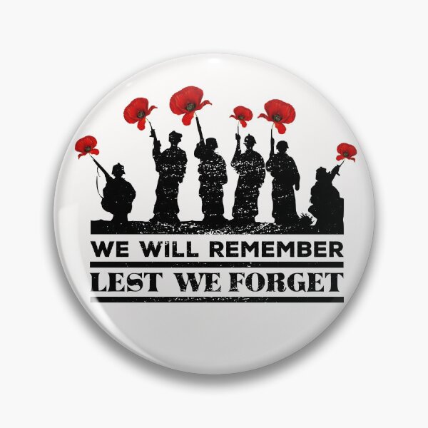 Item preview, Poppy Lest We Forget Remembrance British Legion Veteran Gift designed and sold by cudx.