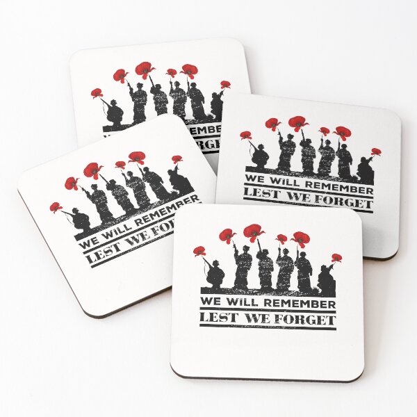 Item preview, Poppy Lest We Forget Remembrance British Legion Veteran Gift designed and sold by cudx.