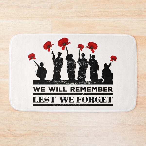 Item preview, Poppy Lest We Forget Remembrance British Legion Veteran Gift designed and sold by cudx.