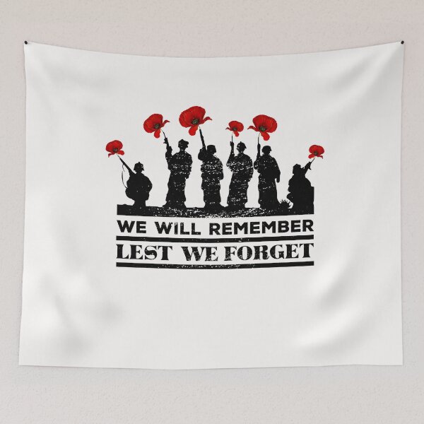 Item preview, Poppy Lest We Forget Remembrance British Legion Veteran Gift designed and sold by cudx.