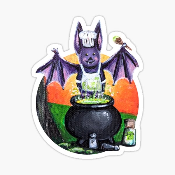 Chef Batty's Scale Soup Sticker