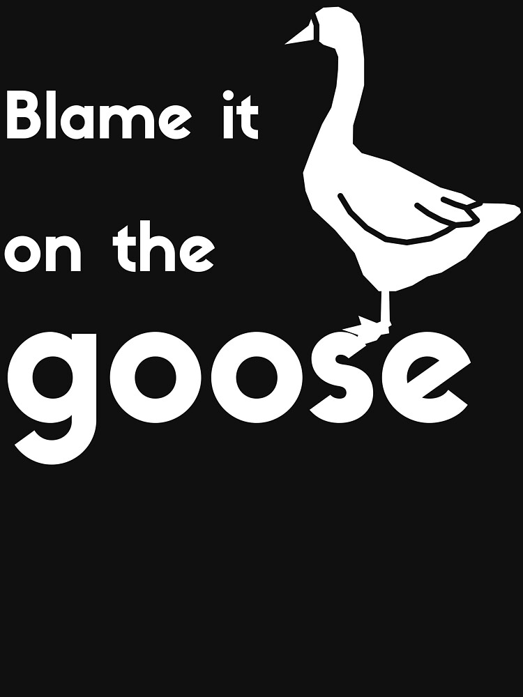 blame it on the goose grey goose logo
