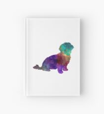 Havanese in watercolor Hardcover Journal
