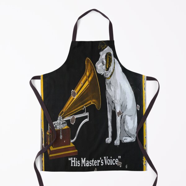 Item preview, retro his master voice angleterre designed and sold by CorasPosters.