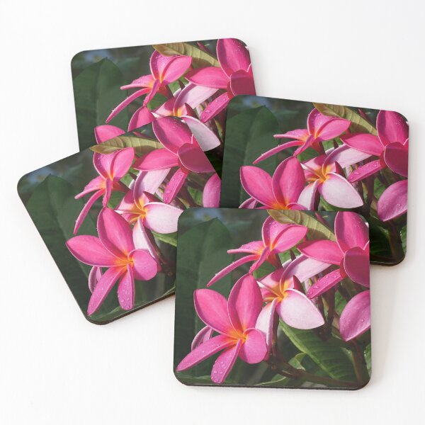 Item preview, Pink Plumerias IV designed and sold by Laurence Bruneau.