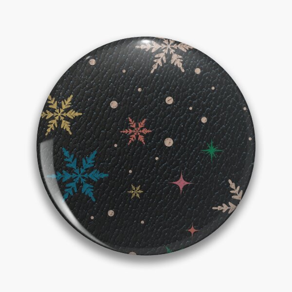 Item preview, colorful Snowflakes Winter Pattern Leather Mask Snow designed and sold by teeseeds.