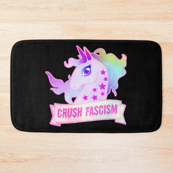 Item preview, Unicorns against fascism designed and sold by CakeUnicorn.