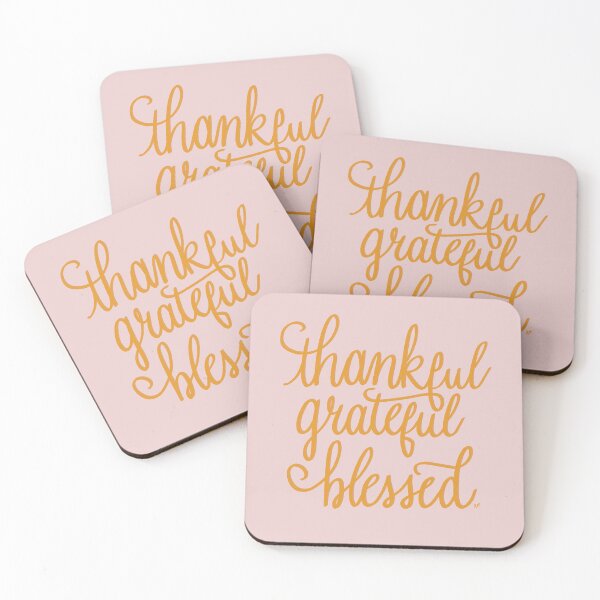 Item preview, Thankful Grateful Blessed designed and sold by Angelicabydesign.