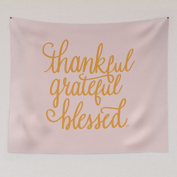 Item preview, Thankful Grateful Blessed designed and sold by Angelicabydesign.