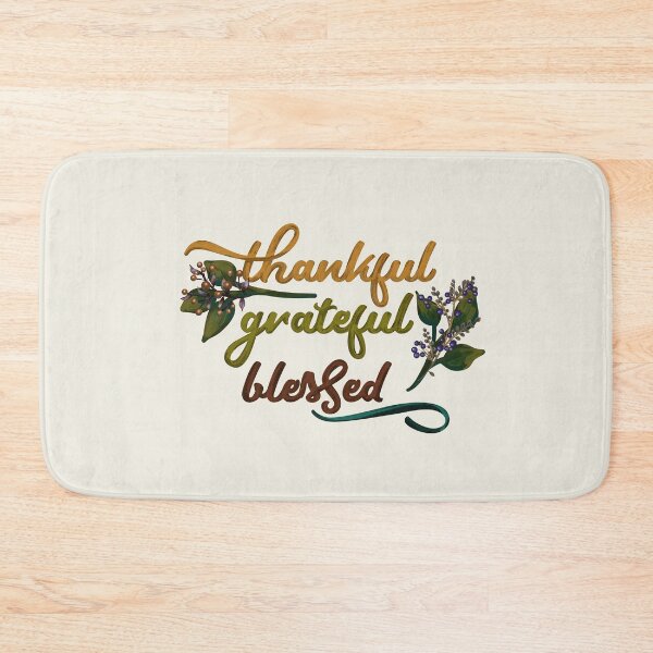 Item preview, Thankful, Grateful, Blessed | Oil Painted Look designed and sold by CheriesArt.