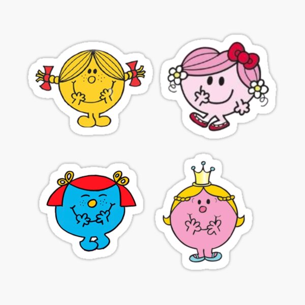 Little Miss Characters Stickers! Sticker