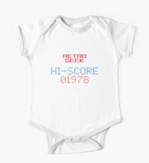 Retro Geek - Hi-Score One Piece - Short Sleeve