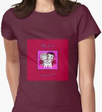 My heart is yours Women's Fitted T-Shirt