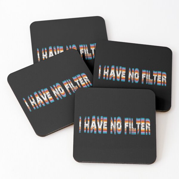Item preview, I Have No Filter-Retro Vintage Colors designed and sold by BLACKSUN-SHOP.