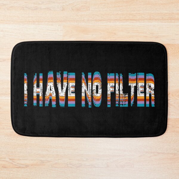Item preview, I Have No Filter-Retro Vintage Colors designed and sold by BLACKSUN-SHOP.