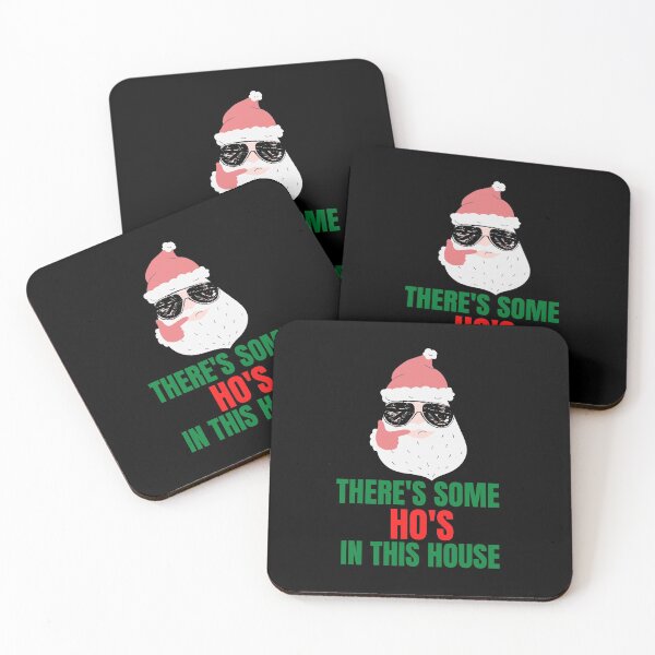Item preview, There's Some Ho's In This House, Funny Christmas Card, Christmas Shirt, Christmas sweater, Santa, Adult Vulvar, WAP  designed and sold by TwistedTeeCo.