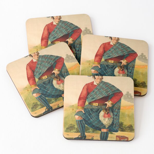 Item preview, retro schottische weisser hafergrutze designed and sold by CorasPosters.
