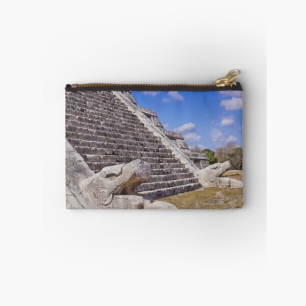 Item preview, Stone Serpents at Kukulkán Pyramid Chichén-Itzá designed and sold by Travelways.