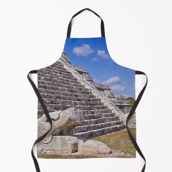 Item preview, Stone Serpents at Kukulkán Pyramid Chichén-Itzá designed and sold by Travelways.