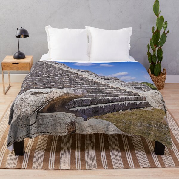 Item preview, Stone Serpents at Kukulkán Pyramid Chichén-Itzá designed and sold by Travelways.