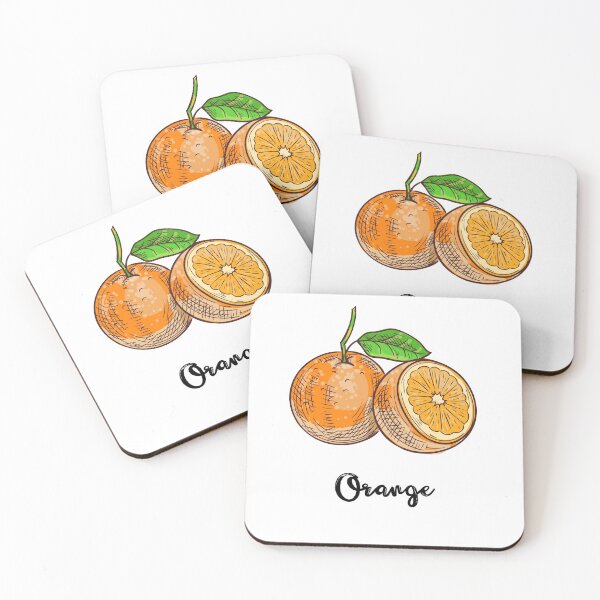 Item preview, Orange Fruit - Label Series designed and sold by cuteCREEPshop.