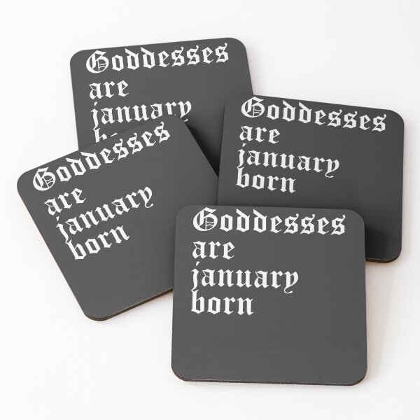 Item preview, Goddesses are January Born designed and sold by Shujii.