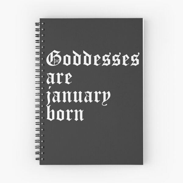 Item preview, Goddesses are January Born designed and sold by Shujii.