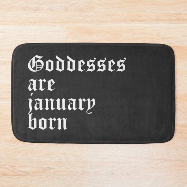 Item preview, Goddesses are January Born designed and sold by Shujii.