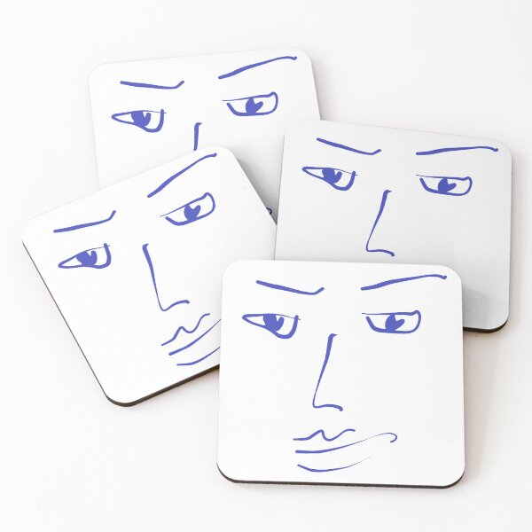 Item preview, Unimpressed Face Line Drawing  designed and sold by InalterataArt.