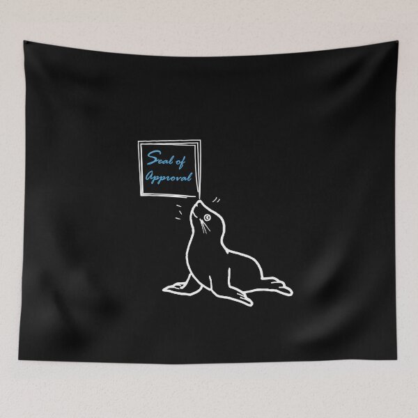 Item preview, Seal of Approval : Cute Gift Ideas designed and sold by Brother's Clothing.