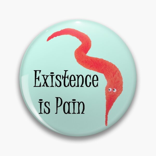 Item preview, Worm On A String - Existence is Pain designed and sold by Lunalier.