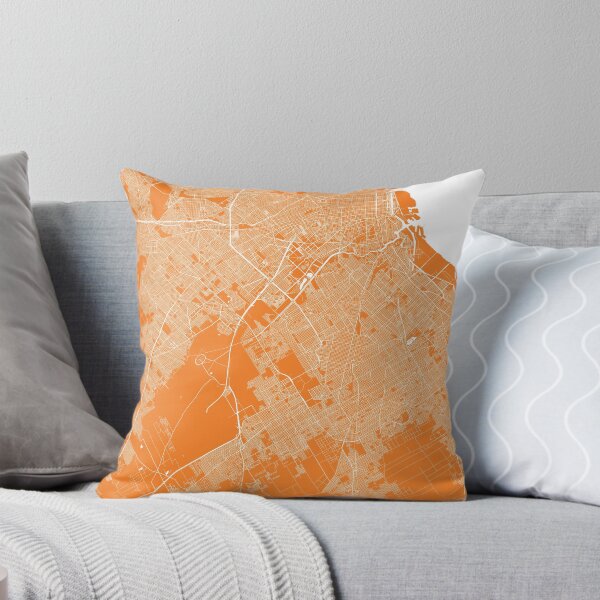Item preview, Buenos aires map orange designed and sold by mapsart.