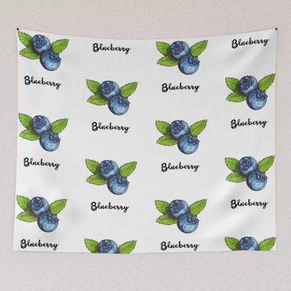 Item preview, Blueberry Fruit - Label Series designed and sold by cuteCREEPshop.