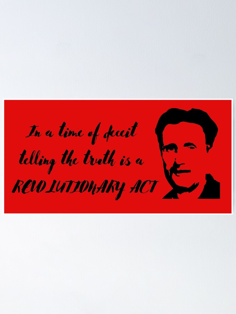 Thumbnail 1 of 3, Poster, In a Time of Deceit designed and sold by Rasos-Razor.