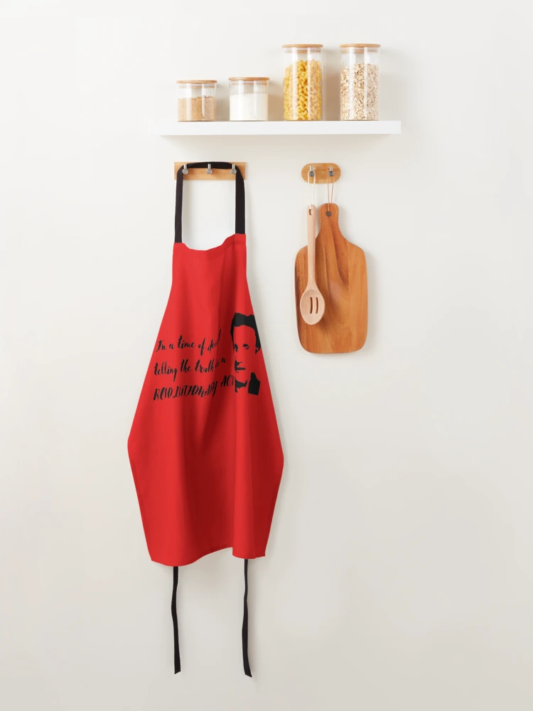 Thumbnail 4 of 6, Apron, In a Time of Deceit designed and sold by Jon Raso.