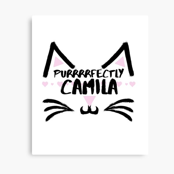 PERSONALISED STICKER WITH NAME OF CAMILA Sticker for Sale by philevera
