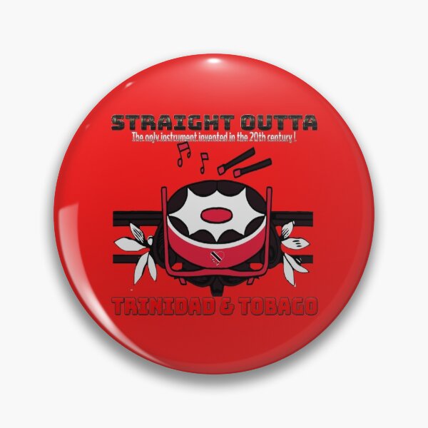 Item preview, Sartén de acero de Trinidad y Tobago designed and sold by WearThePositive.
