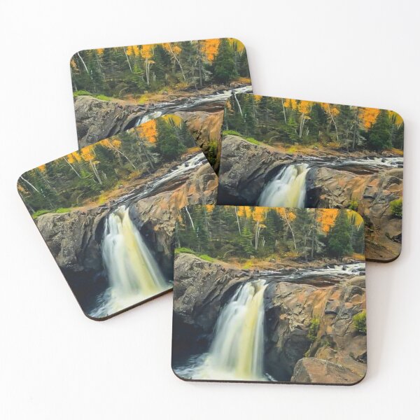Tettegouche State park - Illgren Falls Coasters (Set of 4)