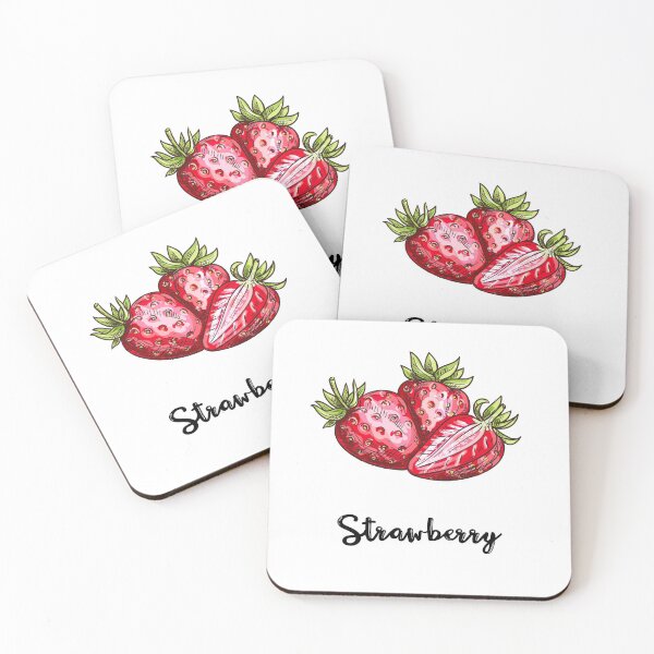 Item preview, Strawberry Fruit - Label Series designed and sold by cuteCREEPshop.