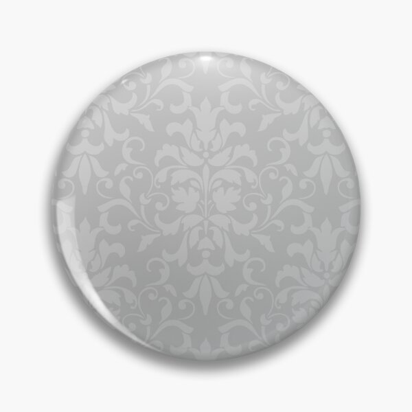 Item preview, Silver Gray Damask Pattern designed and sold by rewstudio.