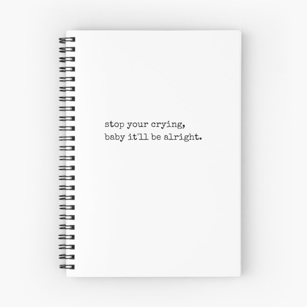Item preview, stop your crying designed and sold by Delanie Ross.